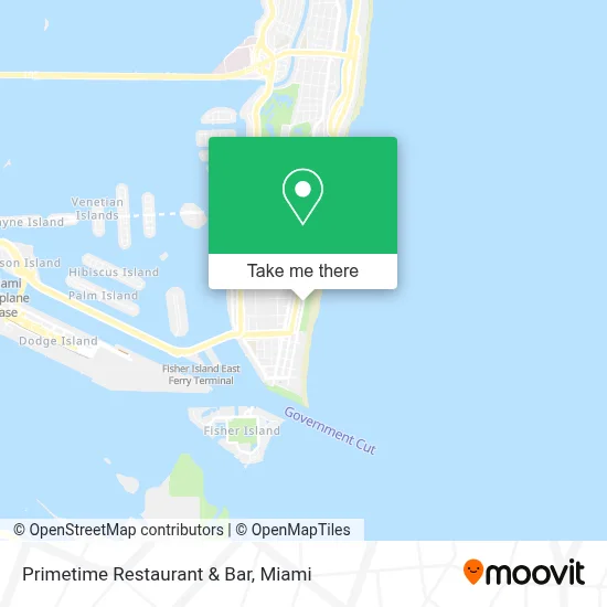 Primetime Restaurant & Bar map