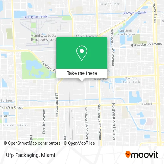 Ufp Packaging map
