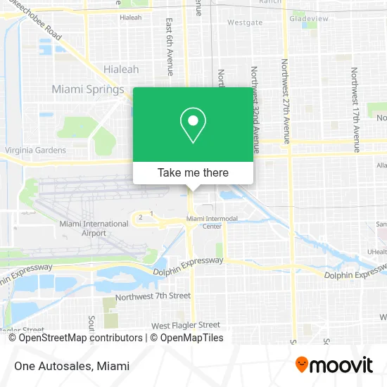 One Autosales map