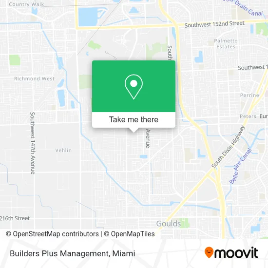 Builders Plus Management map