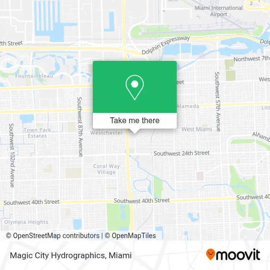 Magic City Hydrographics map
