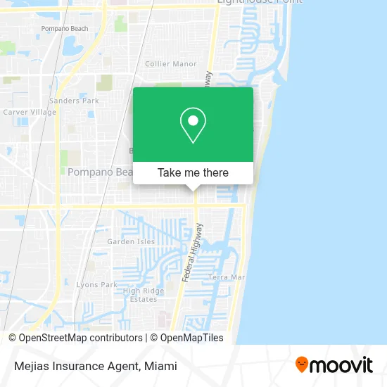 Mejias Insurance Agent map