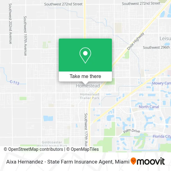 Aixa Hernandez - State Farm Insurance Agent map