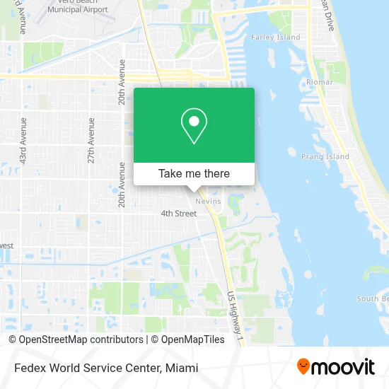Fedex World Service Center map