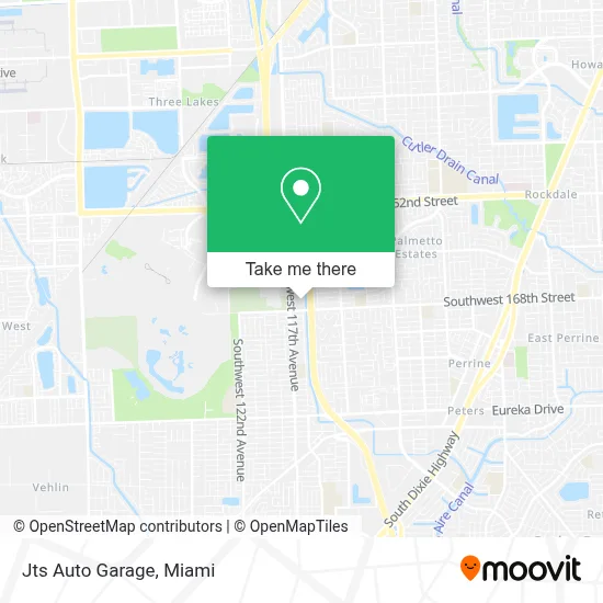 Jts Auto Garage map