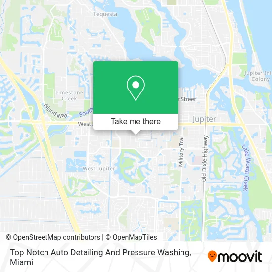 Top Notch Auto Detailing And Pressure Washing map