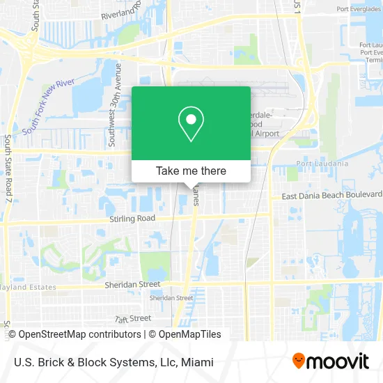 U.S. Brick & Block Systems, Llc map