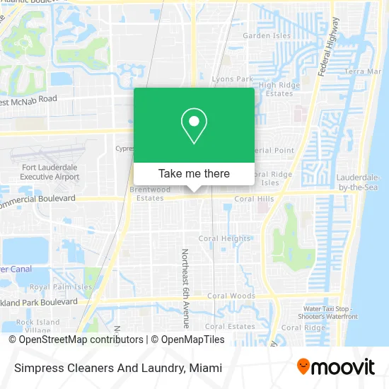 Simpress Cleaners And Laundry map