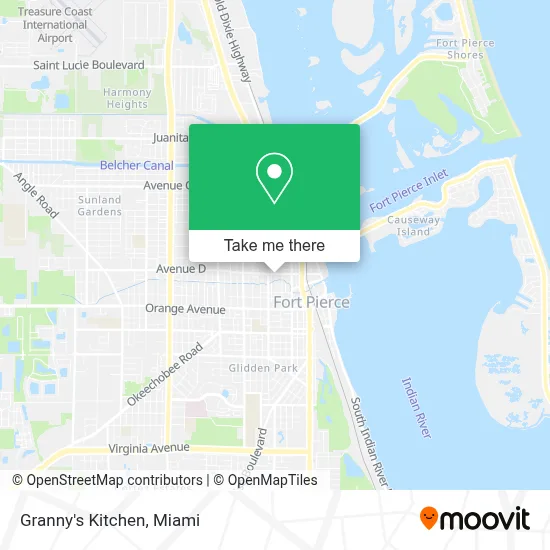 Granny's Kitchen map