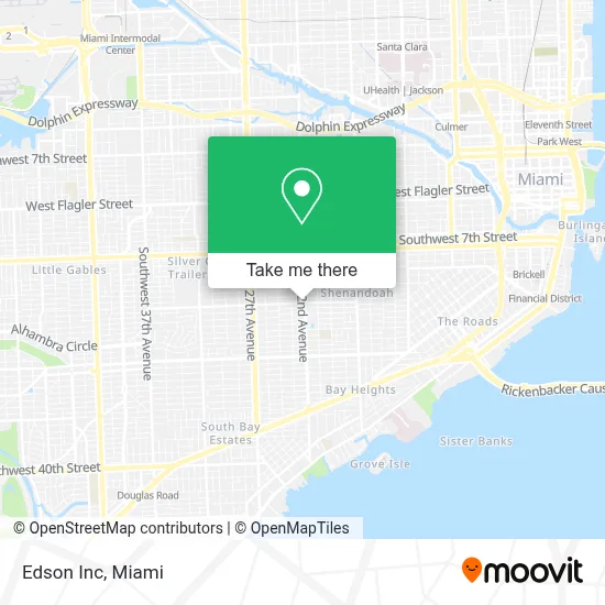 Edson Inc map