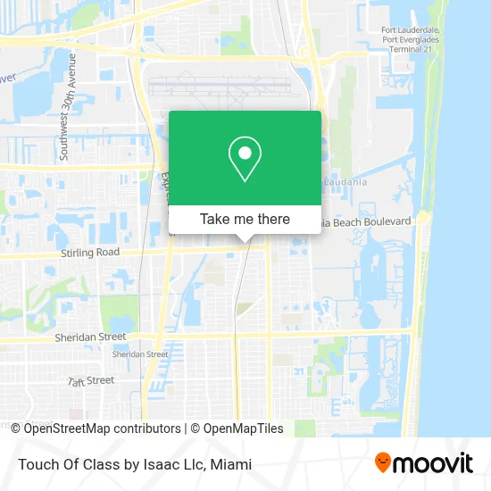 Touch Of Class by Isaac Llc map
