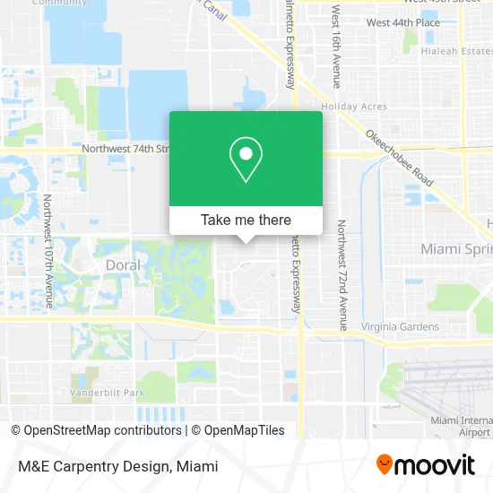 M&E Carpentry Design map