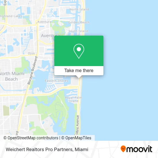 Weichert Realtors Pro Partners map