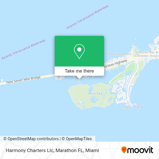 Harmony Charters Llc, Marathon FL map