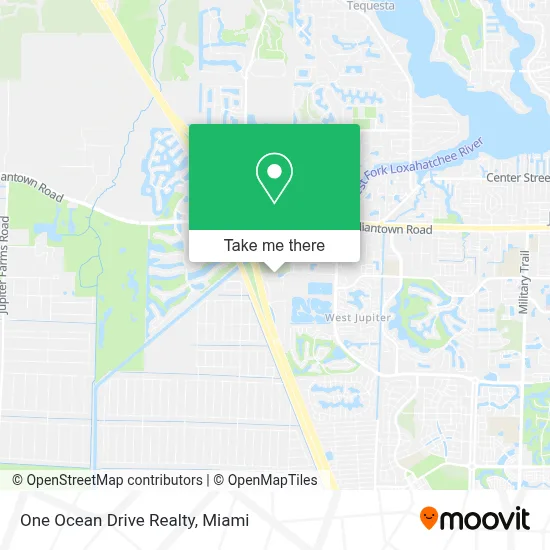 One Ocean Drive Realty map