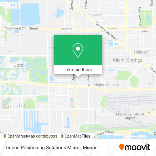 Dobbs Positioning Solutions Miami map