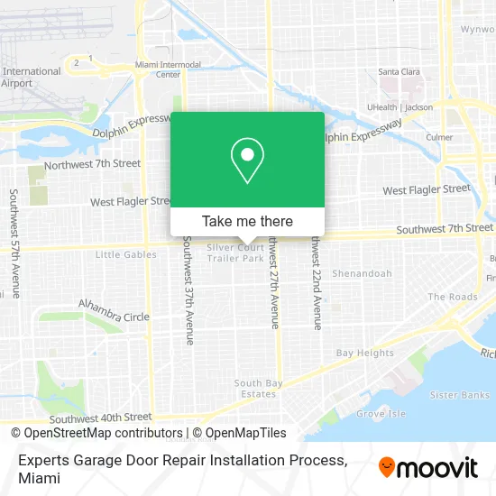 Experts Garage Door Repair Installation Process map