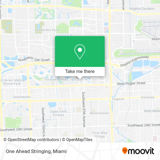 One Ahead Stringing map