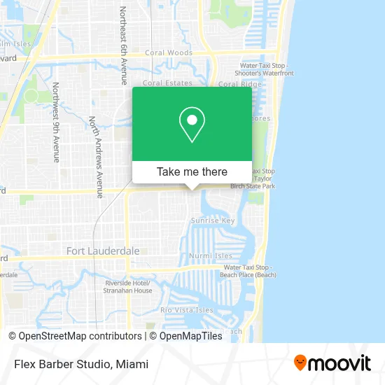 Flex Barber Studio map