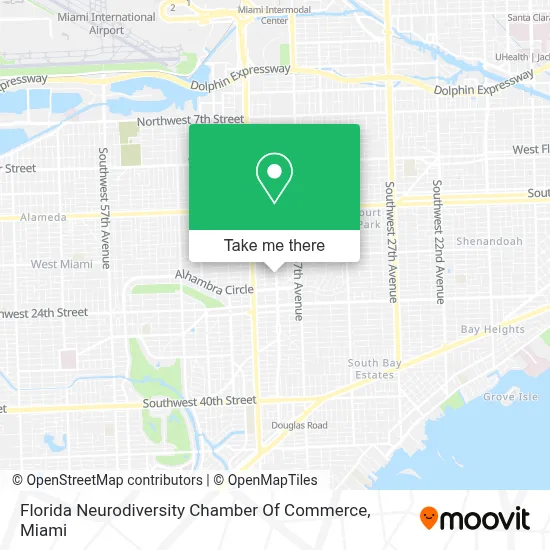 Florida Neurodiversity Chamber Of Commerce map