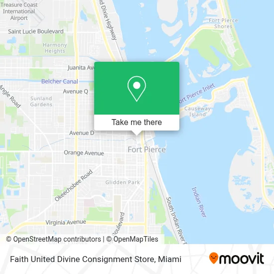 Faith United Divine Consignment Store map