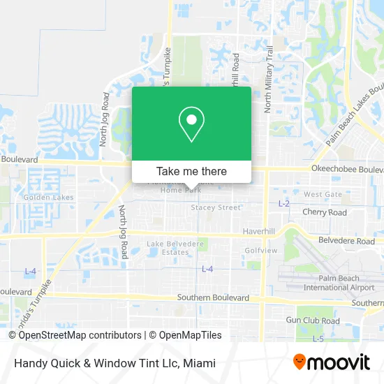 Handy Quick & Window Tint Llc map