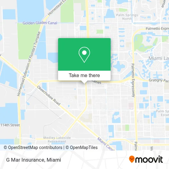G Mar Insurance map