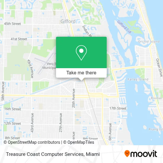 Treasure Coast Computer Services map