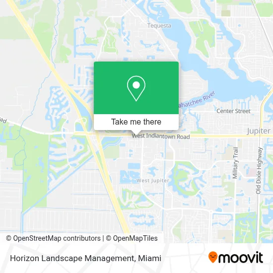 Horizon Landscape Management map