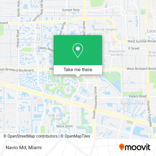 Navio Md map