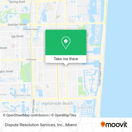 Dispute Resolution Services, Inc. map