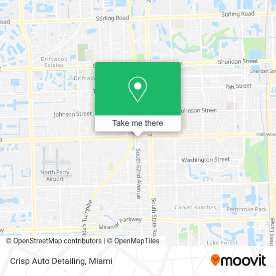 Crisp Auto Detailing map