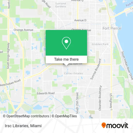 Irsc Libraries map