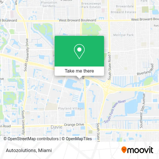 Autozolutions map