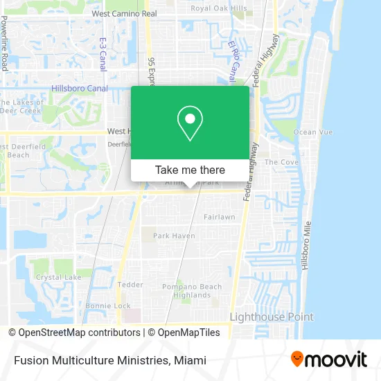 Fusion Multiculture Ministries map
