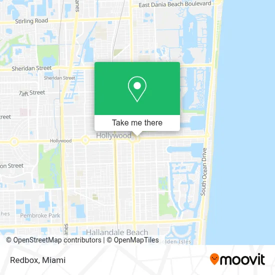 Redbox map