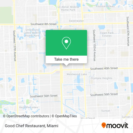 Good Chef Restaurant map