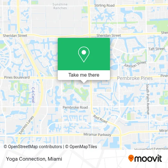 Yoga Connection map