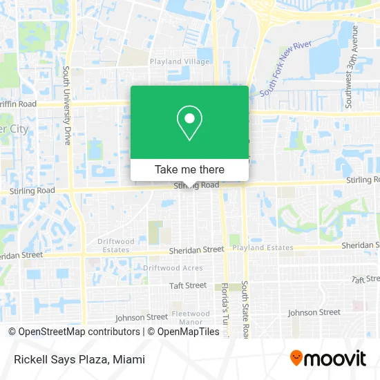 Rickell Says Plaza map