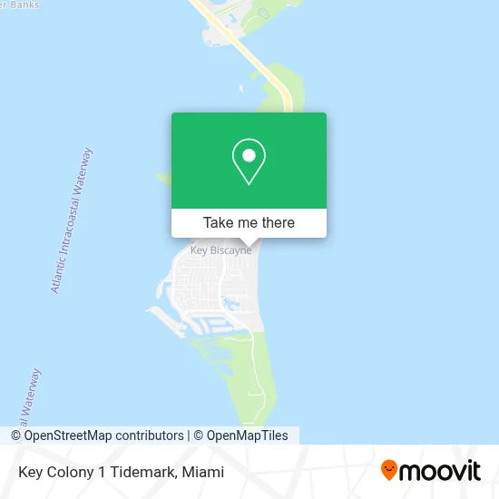 Key Colony 1 Tidemark map