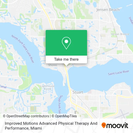 Improved Motions Advanced Physical Therapy And Performance map
