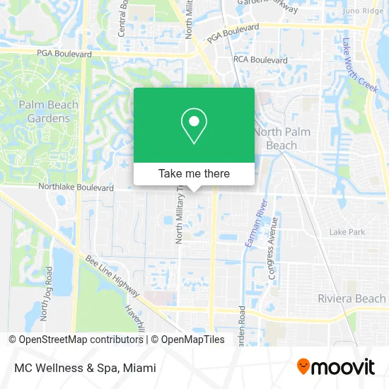 MC Wellness & Spa map