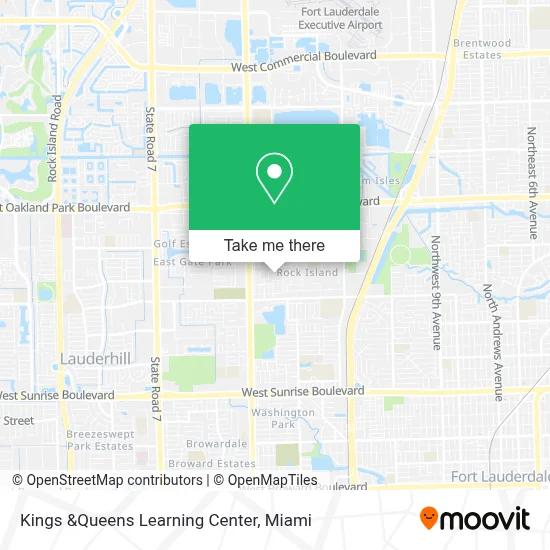 Kings &Queens Learning Center map