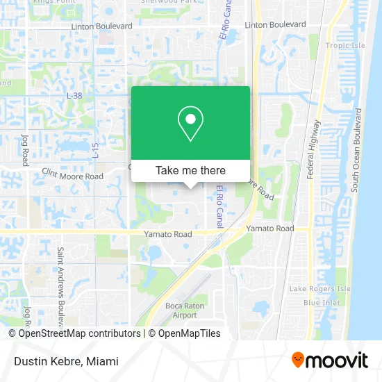 Dustin Kebre map