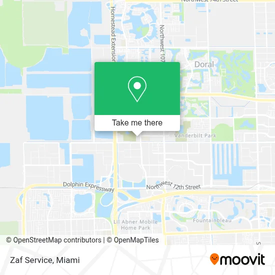 Zaf Service map