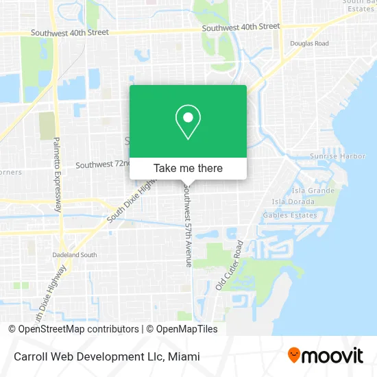 Carroll Web Development Llc map