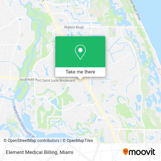 Element Medical Billing map