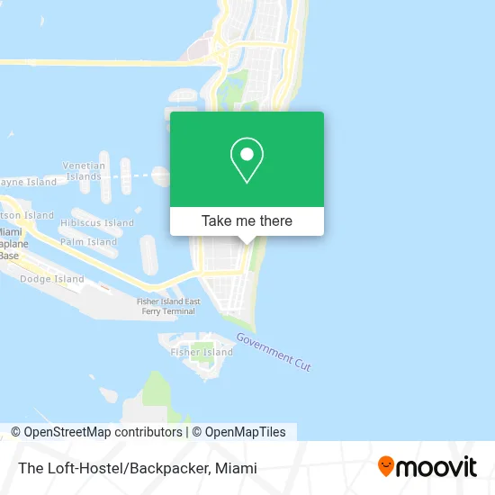 The Loft-Hostel/Backpacker map