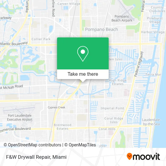F&W Drywall Repair map