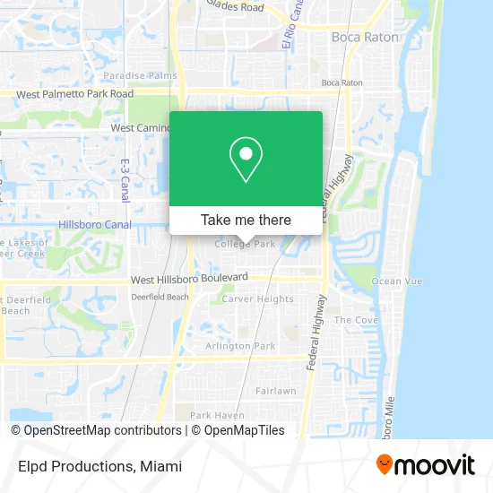 Elpd Productions map
